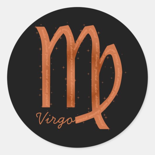 Virgo Sticker (Voorkant)