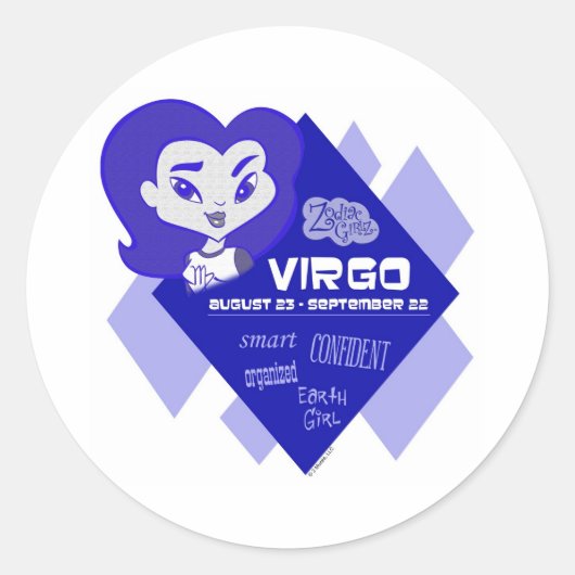 Virgo Stickers (Voorkant)