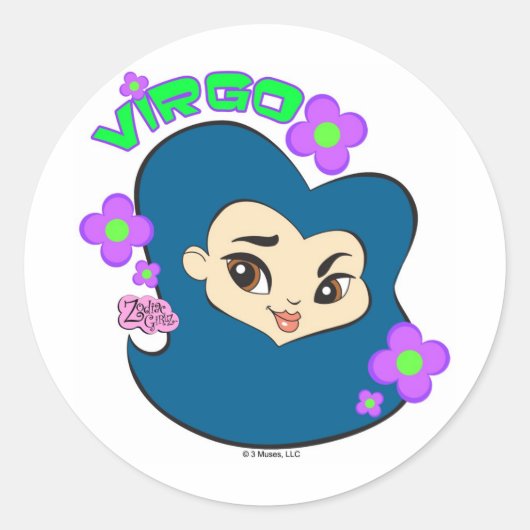 Virgo Stickers (Voorkant)
