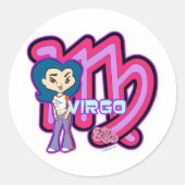 Virgo Stickers (Voorkant)