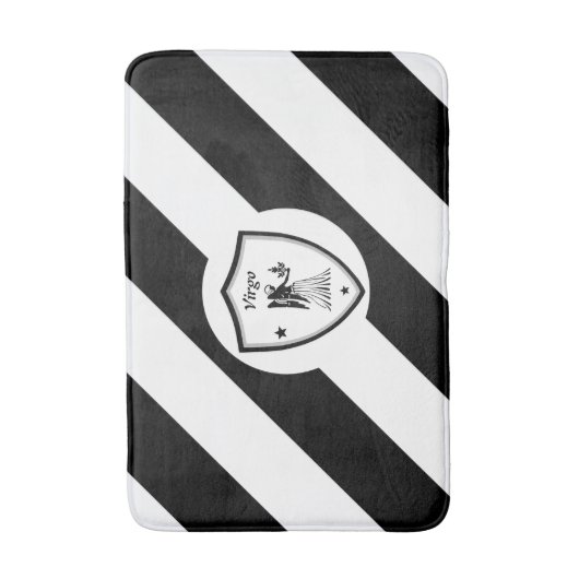 Virgo-symbool badmat (Voorkant Verticaal)
