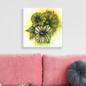 Virgo Symbool Canvas Afdruk (Insitu (Woonkamer))