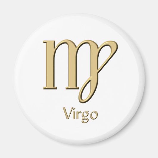 Virgo symbool magneet (Voorkant)