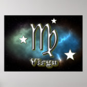Virgo symbool poster (Voorkant)