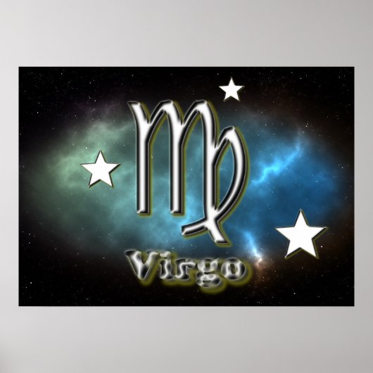 Virgo symbool poster (Voorkant)