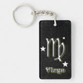 Virgo symbool sleutelhanger (Voorkant)