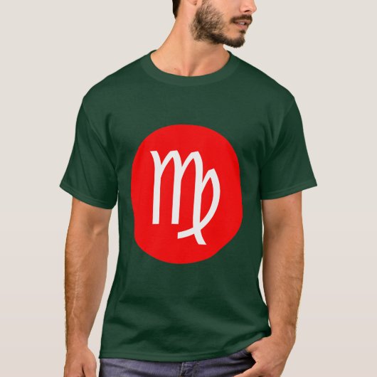 Virgo Symbool T-shirt (Voorkant)