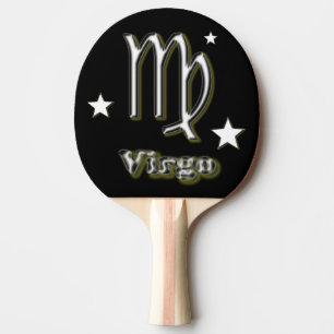Virgo symbool tafeltennisbatje