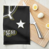 Virgo symbool theedoek (Quarter Fold)