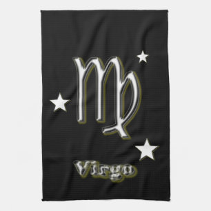 Virgo symbool theedoek