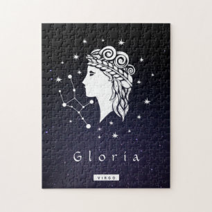 Virgo Symbool Zodiac Birthday Lunar Star Sign Name Legpuzzel