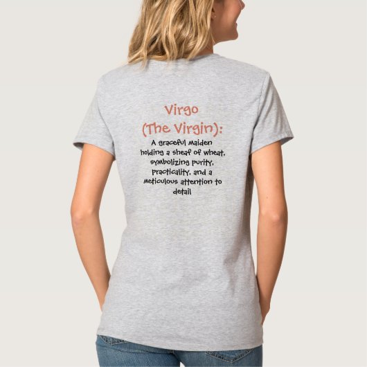 Virgo T-Shirt (Achterkant)