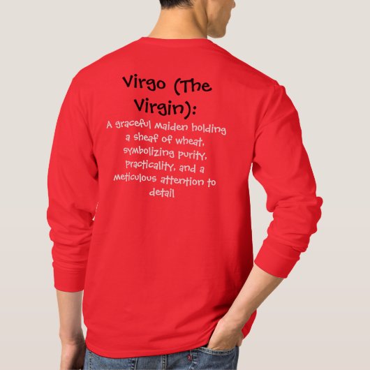 Virgo T-Shirt (Achterkant)