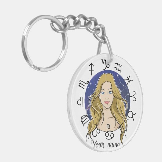  Virgo & Taurus Acrylic Keychain (Voorkant Links)