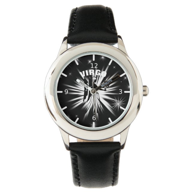 Virgo-teken Horloge (Voorkant)