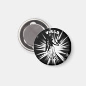 Virgo-teken Magneet (Voorkant / Achterkant)