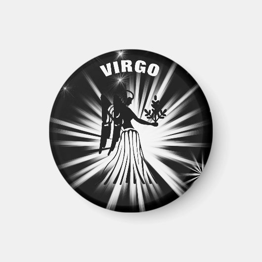 Virgo-teken Magneet (Voorkant)