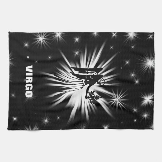 Virgo-teken Theedoek (Horizontaal)