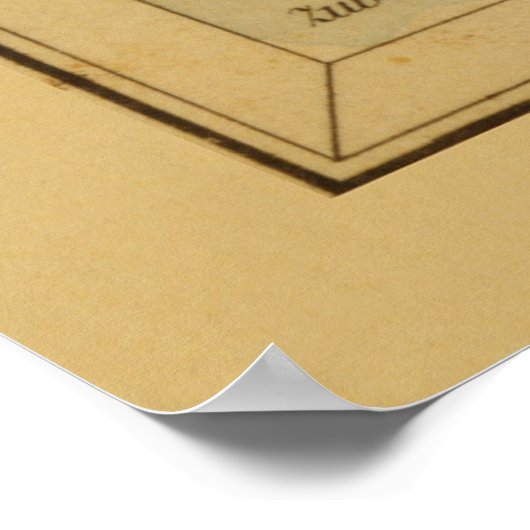 Virgo - teken van het Afbeelding van de diersoort Poster (Hoek)