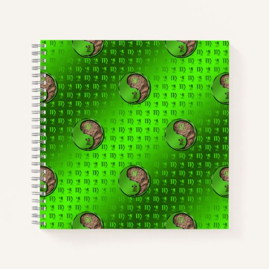 Virgo the Harvester Notitieboek (Voorkant)