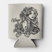 Virgo the Virgin Zodiac Golden Blikjeskoeler (Voorkant)