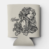 Virgo the Virgin Zodiac Golden Blikjeskoeler (Achterkant)