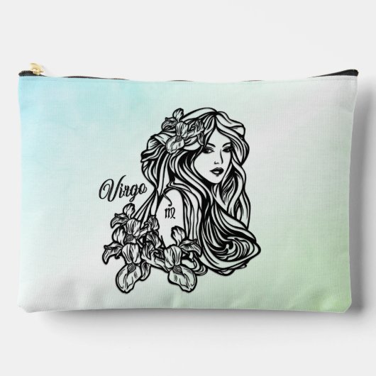 Virgo The Virgin Zodiac Mint Green Etui (Voorkant)
