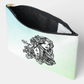 Virgo The Virgin Zodiac Mint Green Etui (Open)