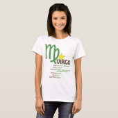 Virgo Traits Dames T-Shirt (Voorkant volledig)