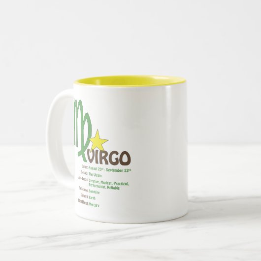 Virgo Traits Mok (Voorkant links)