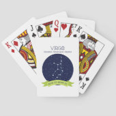 Virgo Traits Pokerkaarten (Achterkant)