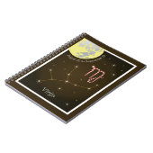 Virgo van 23 augustus tot 23 september Notizheft Notitieboek (Linkerzijde)