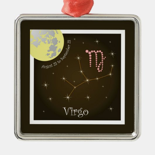 Virgo van 23 augustus tot 23 september Ornament (Voorkant)