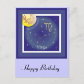 Virgo van 23 tot 23 september Postkarte Briefkaart (Voorkant)
