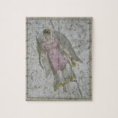 Virgo, van 'A Celestial Atlas', pub. in 1822 (kol. Legpuzzel (Verticaal)