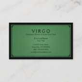 virgo - verfijning visitekaartje (Achterkant)