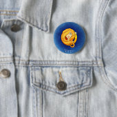 Virgo, Vergine Ronde Button 5,7 Cm (In situ)