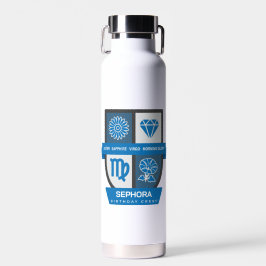 Virgo Verjaardag Crest™ voor 1-22 september Waterfles