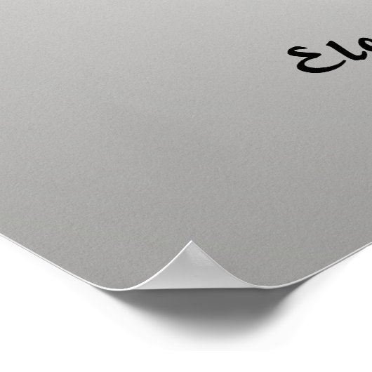 Virgo Vibes - Gepersonaliseerd sterrenbeeld Poster (Hoek)