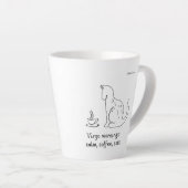 Virgo Vibes Mug Latte Mok (Rechterhoek)