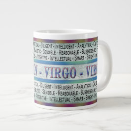 VIRGO-VIRGIN - KOFFIE/SOUP/JUMBO-MOK - TEKST GROTE KOFFIEKOP