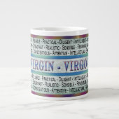 VIRGO-VIRGIN - KOFFIE/SOUP/JUMBO-MOK - TEKST GROTE KOFFIEKOP (Voorkant)
