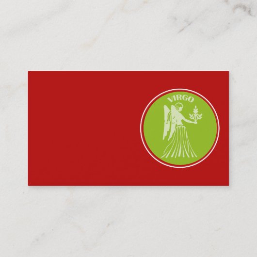 Virgo Visitekaartje (Achterkant)