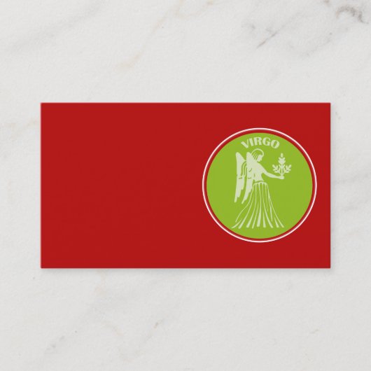Virgo Visitekaartje (Voorkant)