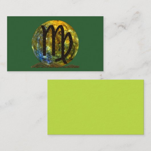 Virgo Visitekaartje (Voorkant / Achterkant)