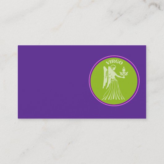 Virgo Visitekaartje (Achterkant)