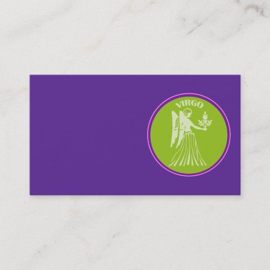 Virgo Visitekaartje (Voorkant)