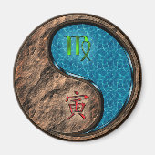 Virgo & Water Tiger Magneet (Voorkant)