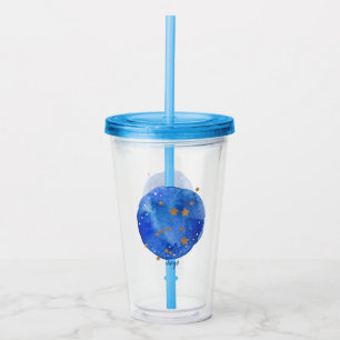 Virgo Waterverf Night Sky Constellation Zodiac Acryl Drinkbeker