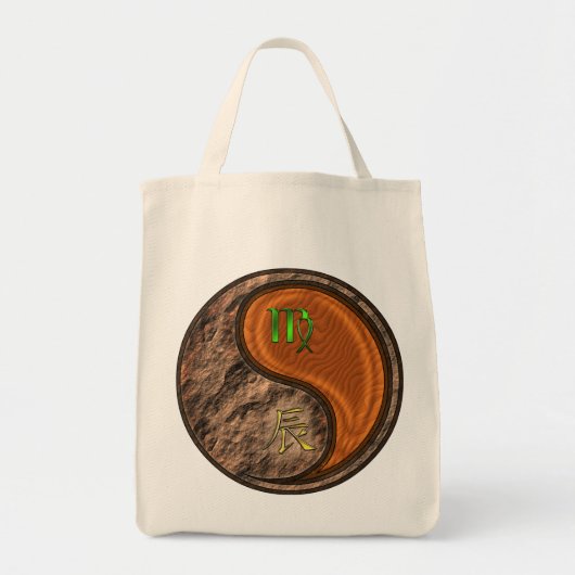 Virgo & Wood Dragon Tote Bag (Voorkant)